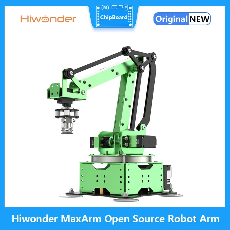 

Hiwonder MaxArm Open Source Robot Arm Powered by ESP32 Support Python and Arduino Programming Inverse Kinematics Learning