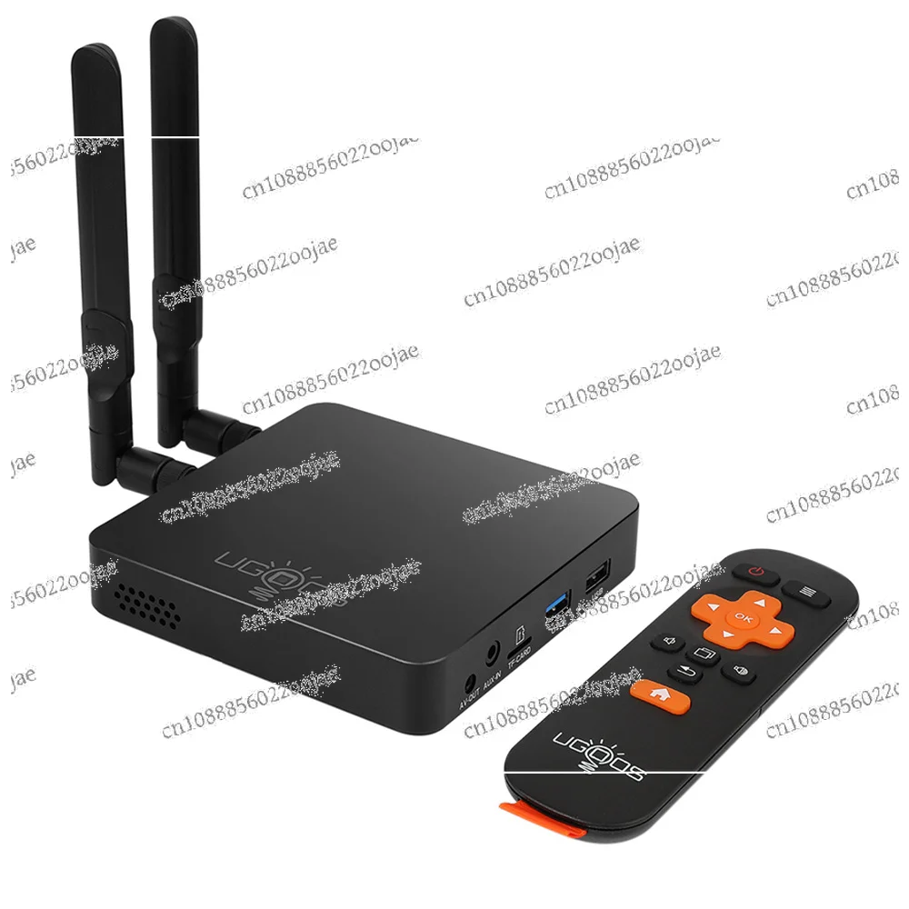 Latest Ugoos am6b plus Amlogic S922X Octa Core box android tv box 4gb 32gb android dual band wifi 1000lan tv box