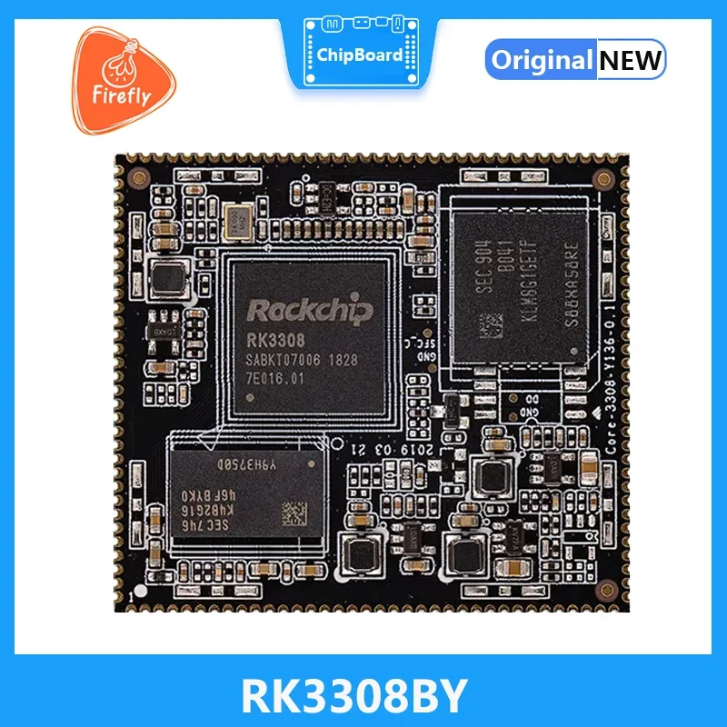 RK3308BY IoT Quad Core 64-bit Core Board Intelligent IoT Speech Recognition Linux 256M / 8G