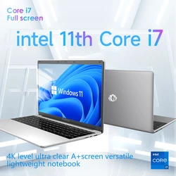 Ноутбук BOLUNSHUAI 15,6 дюйма, процессор Intel N95 или i7, ноутбук, 16 ГБ ОЗУ, 1 ТБ SSD, дешевый компьютер, разрешение FULL HD, офисный учебный ПК