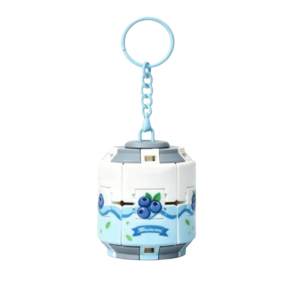 Gifts Gyroball Soda Can Fidget Fingertip Spinner Pendant Spinner Keychain Fruits Theme Bag Charm Press Change Student