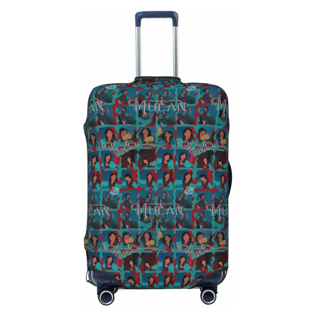 

Забавный мультяшный чехол для чемодана с Мулан, защита от пыли, для путешествий