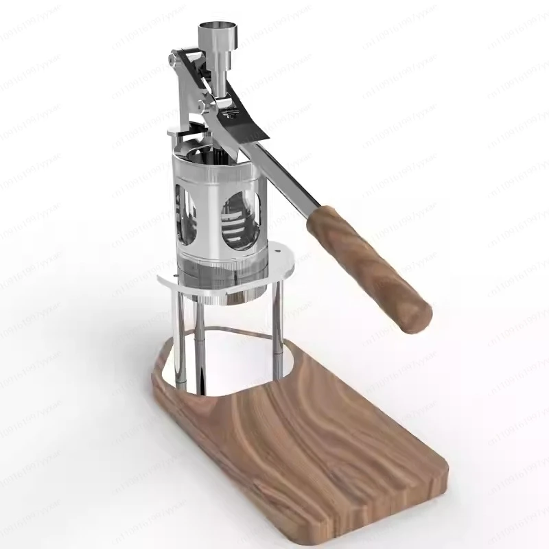 Tragbare handgepresste Espressomaschine, Kaffeemaschine mit manuellem Hebel, Kaffeemaschine für Campingbüro im Freien