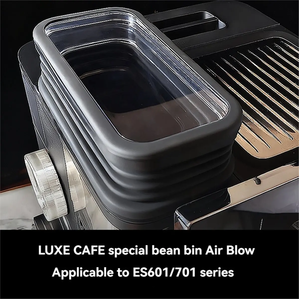(AIMA) Grinder Cleaning Funnel for Ninja ES601 ES655 ES701 Coffee Make Water Tray Powder Receiving Pad Residual Grounds Remover view 2