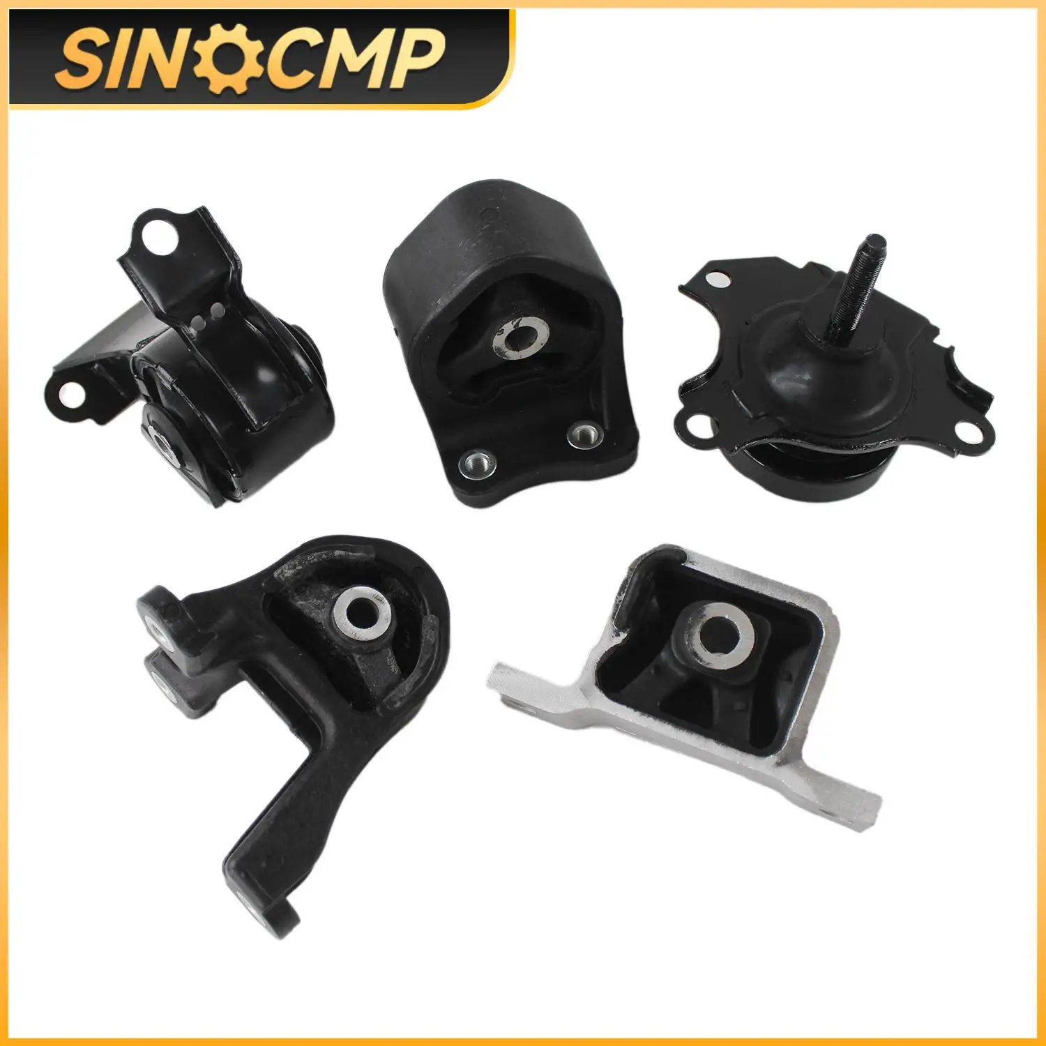 

1Set w/AUTO 4WD Motor & Trans Mount Set For 2002 2003 2004 2005 2006 Honda CRV 2.4L A6597 A6596 A65010 A4504 A4506