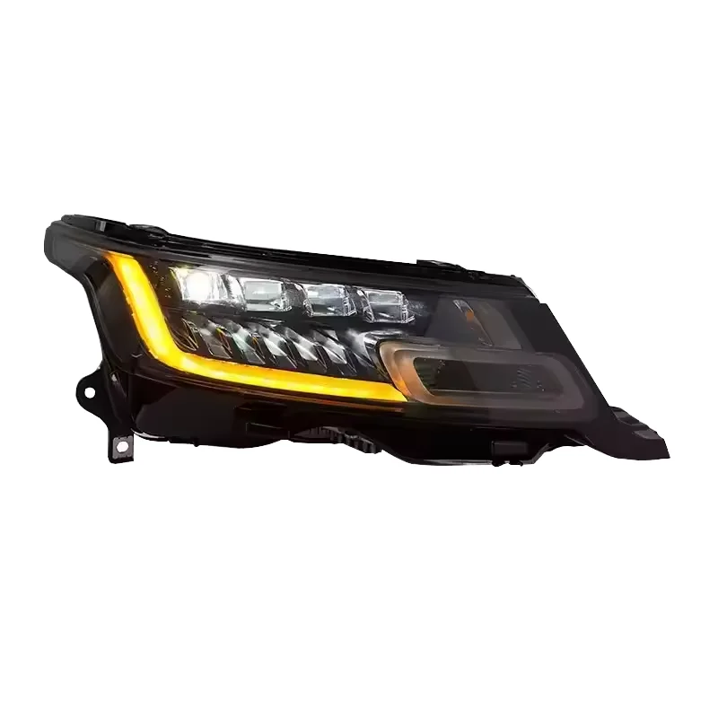 نمط جديد رئيس مصباح ل رينج روفر سبورت 4 عدسة المصابيح الأمامية الجمعية رواج 2018-2022 رئيس ضوء عالية منخفضة شعاع عكس إشارة