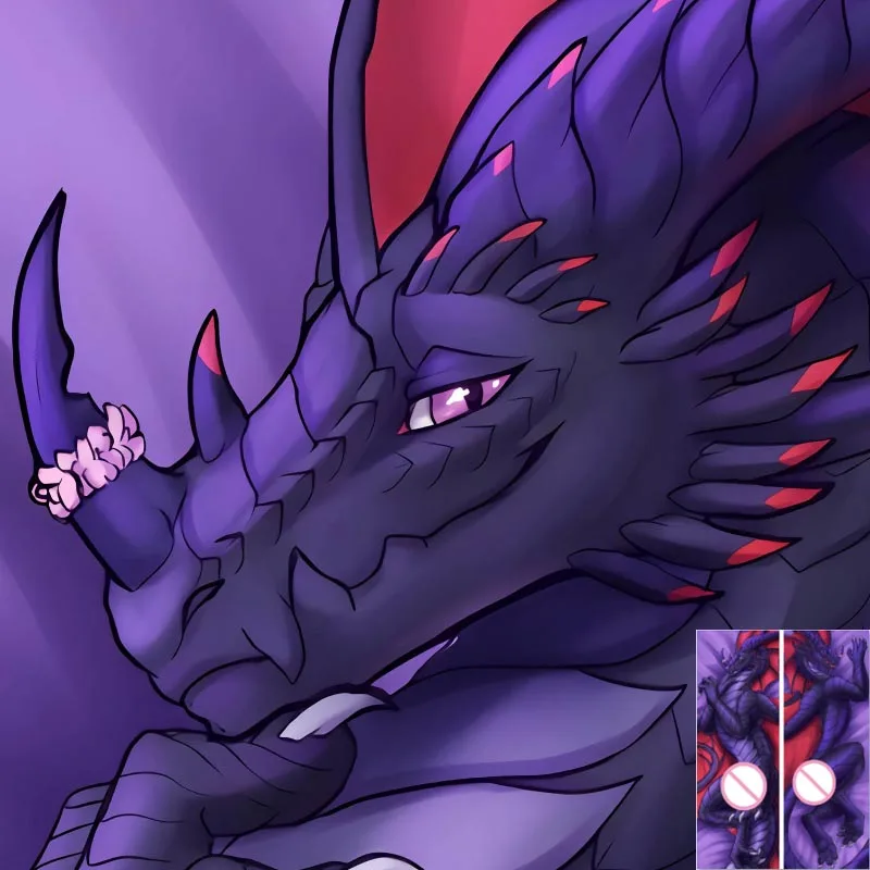 

DIY Dakimakura Anime Fluffy Furry Orcus Kuribon Pillowcase Double-sided Print Life-size Body Pillow Cover Case Dropshipping