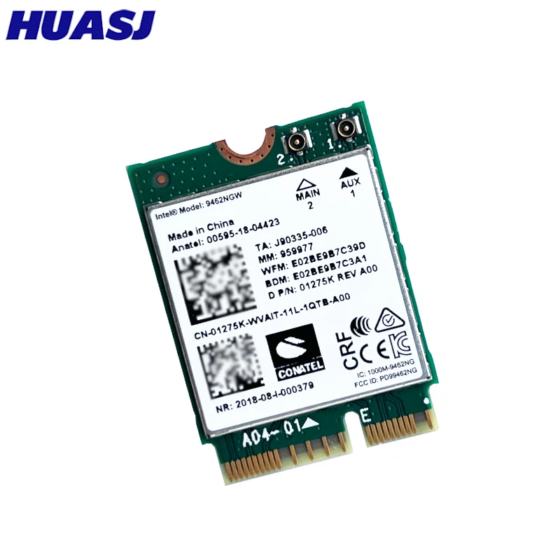 Adaptador WiFi dual band AC con Bluetooth para ranura M.2 - imagen 2