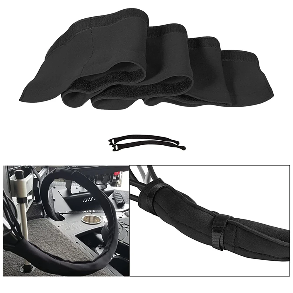 Motor Sock Cable Drive Sleeve Cord Protector Wrap Trolling Motor Troll Wire Cable Cover for Outboard Exterior Part Boat Part