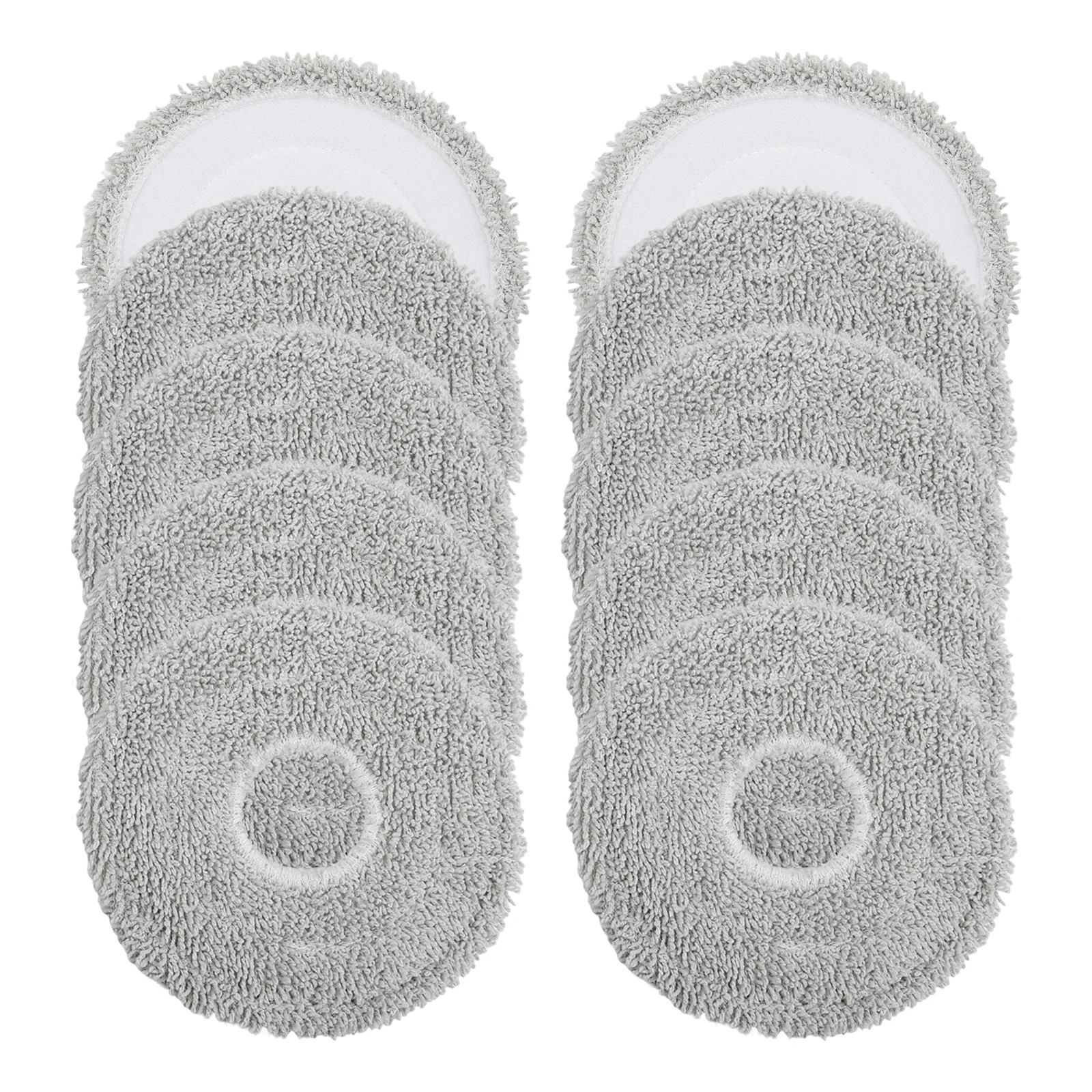 4 Pack Mop Cloths For Roomba Plus 405 505 For Combo Robot For X40 L40 L10s Pro Ultra Microfiber Cleaning Pads Home Appliance