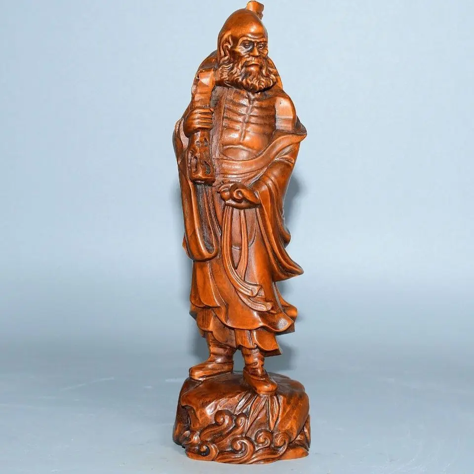 Buddhism the first patriarch bodhidharma Statue Figurine Desktop Ornaments Home Decoration Crafts Tea Pet Decor