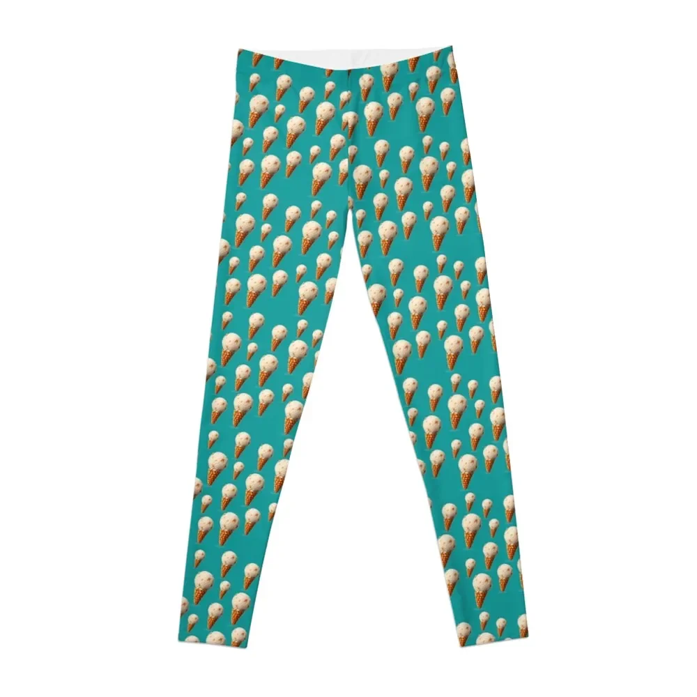 

Hokey Pokey Ice Cream Leggings Leginsy push up Fitness's gym clothes Women's sportswear Womens Leggings