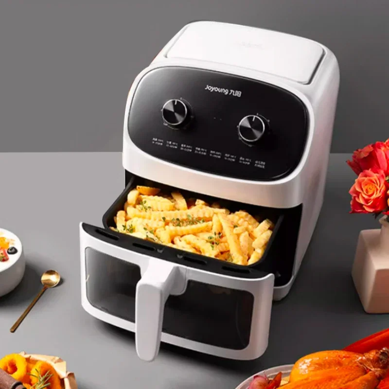 New Home Large Capacity Visual Air Fryer Official Website Multi-Functional Deep Frying Pan Smart Electric Oven Integrated