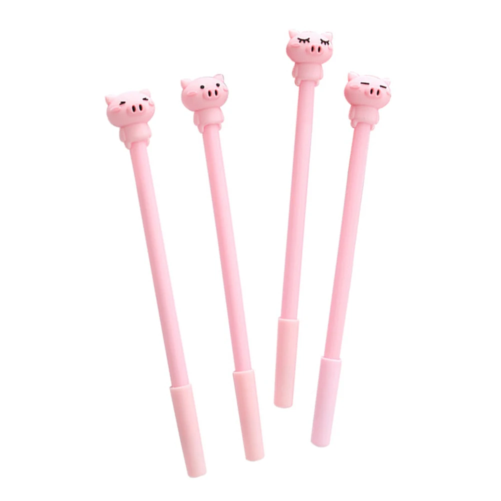 

16 Pcs Expression Pig Neutral Pen School Stationery Gel Writing Fold Office Signature