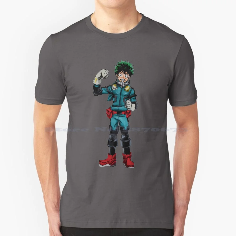 Izuku Midoriya | | T Shirt 100% Cotton Tee Anime Manga Deck Isuzu Midoriya Fan Art Comic Marker Artist Animation Japanese Cool