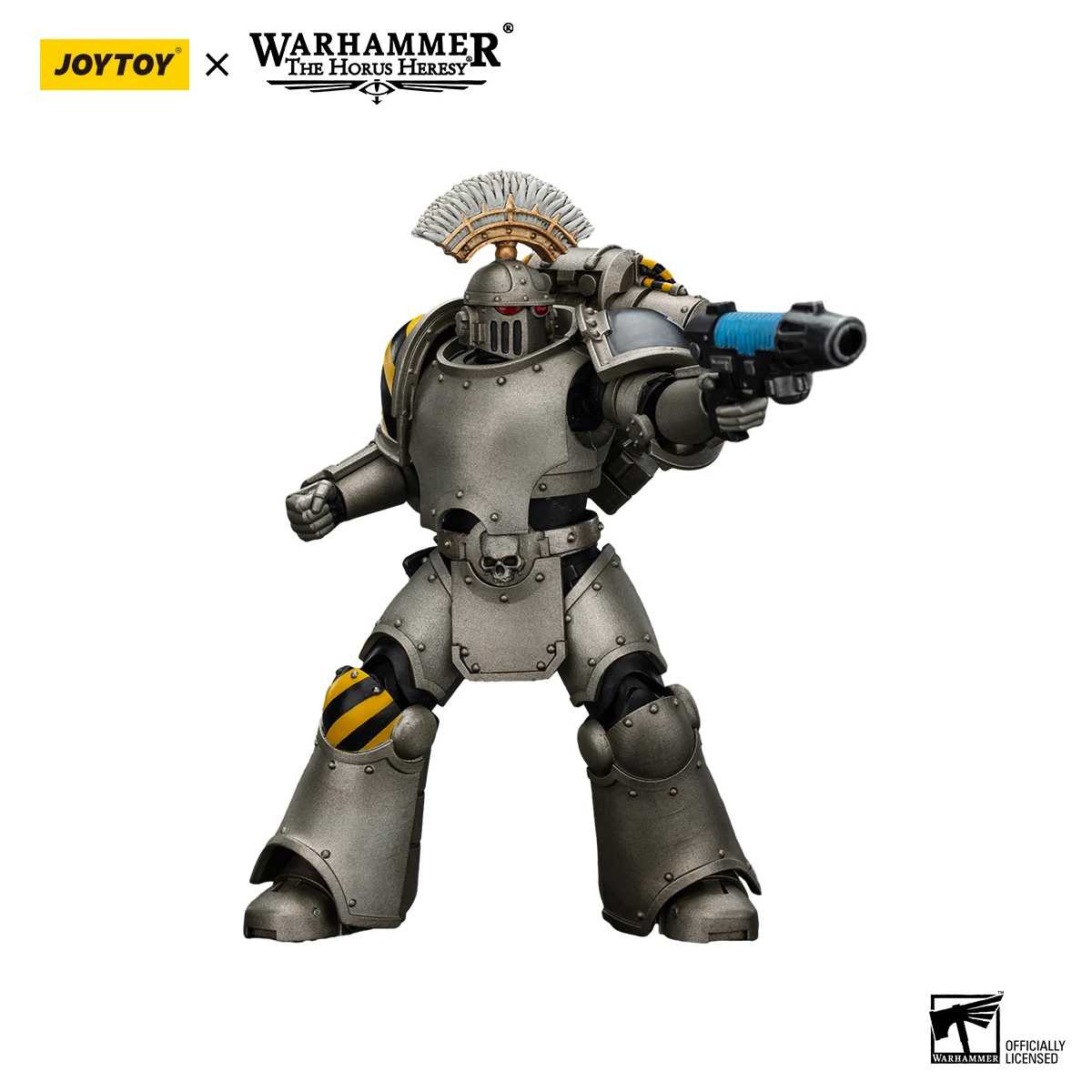 Figurine d'action JOYTOY Warhammer 30K 1/18, lron Warriors MKlll, sergent tactique, modèle militaire d'anime