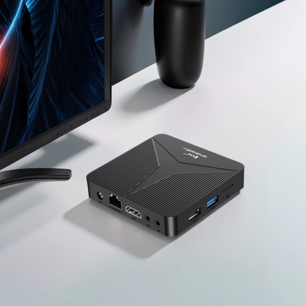 Nouveau TV98 ATV RK3518 Android 14 TV Box Wifi6 BT5.0 lecteur multimédia 4K décodeur lecteur multimédia Android Box télécommande vocale Android Box