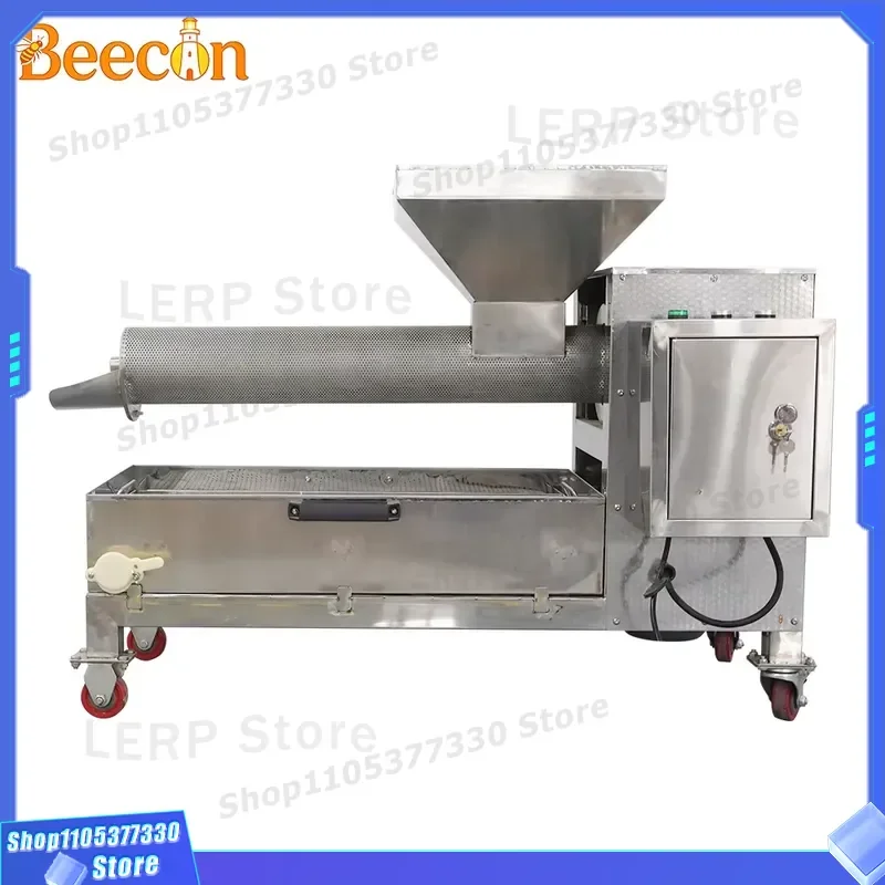 Industrial Electric Honey Extractor Automatic Screw Filter Type Separator for Wax Processing Sealing Extruder Machine High