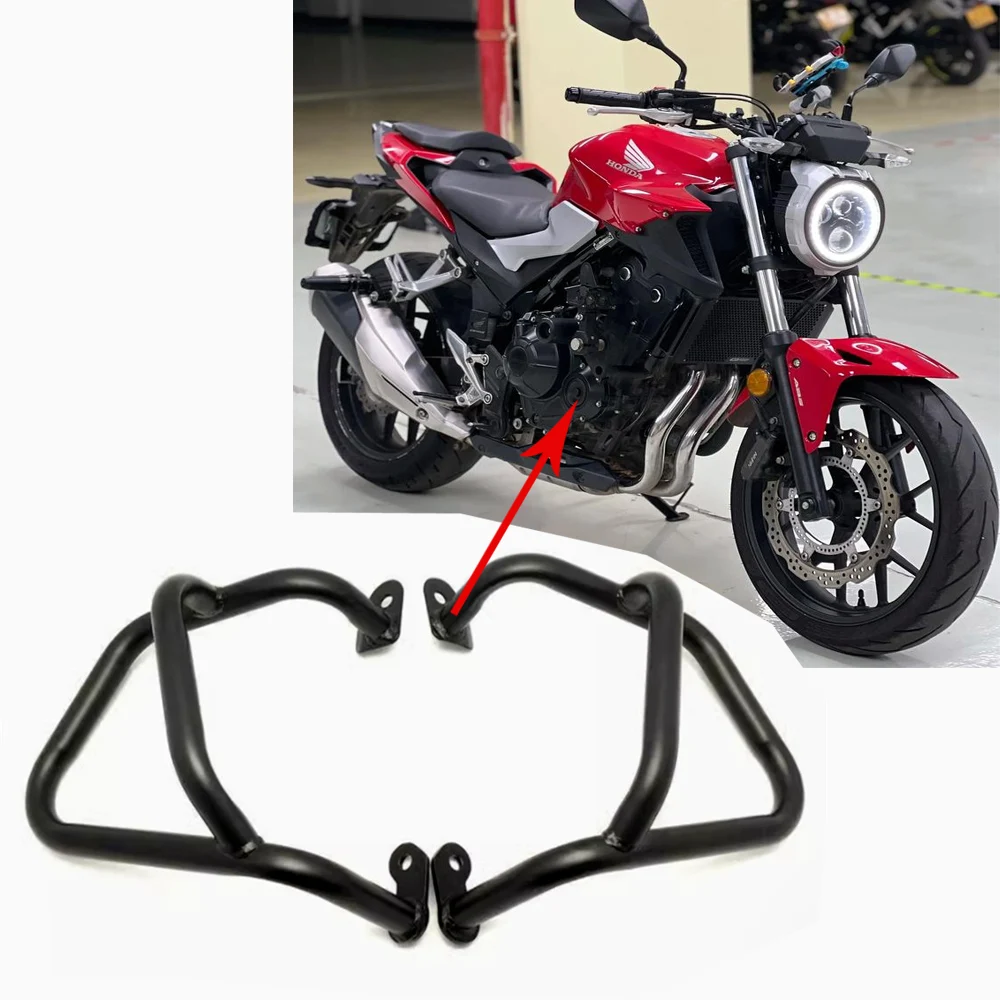 

thickened bumper For Honda CB400X CB400F modification CB500X CB500F CB500R anti drop bar engine protection bar collision bumper