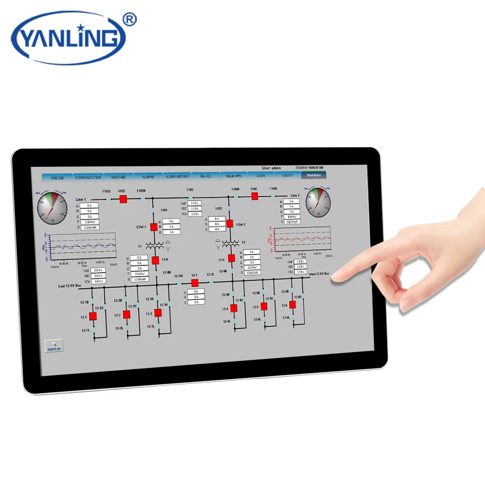 

18.5\" Industrial Panel PC With Touch Screen Rugged Computer In Stock