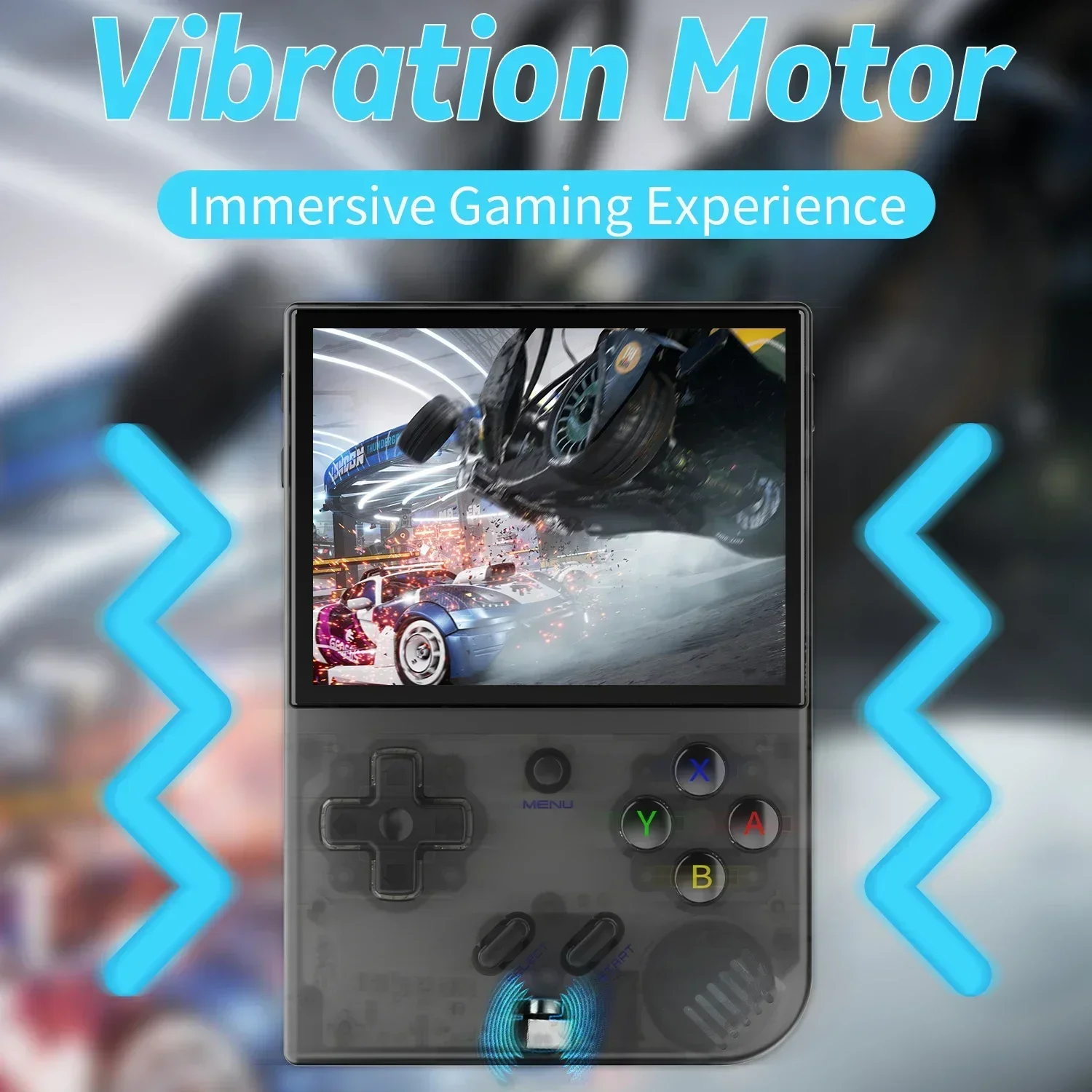 AMPOWN Anbernic RG35XX Plus Handheld Game Spelers 3.5 ''IPS Linux Draagbare Video Game Console Retro Game Console Game computer