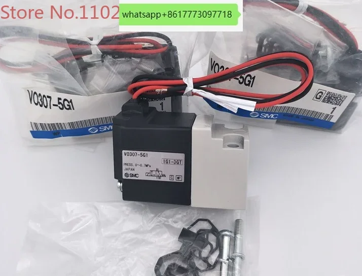 

VO307-4D1 VO307-5G VO307-5G1 VO307-5D VO307-5DZ VO307-5DZ1 SMC solenoid valve pneumatic component VO307 series