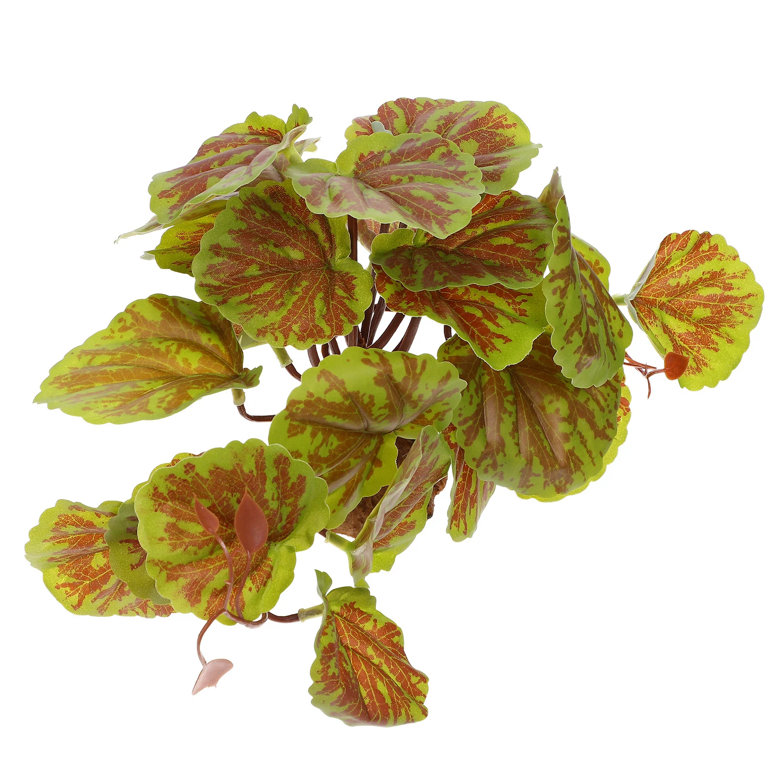 

Artificial Reptile Plant Decor Durable Resin Plastic Reptile Tank Simulation Plant Terrarium Green Landscape Decor