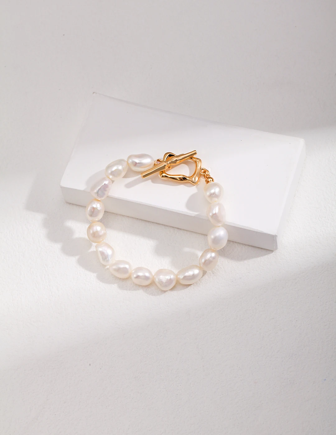 

925 silver pearl bracelet