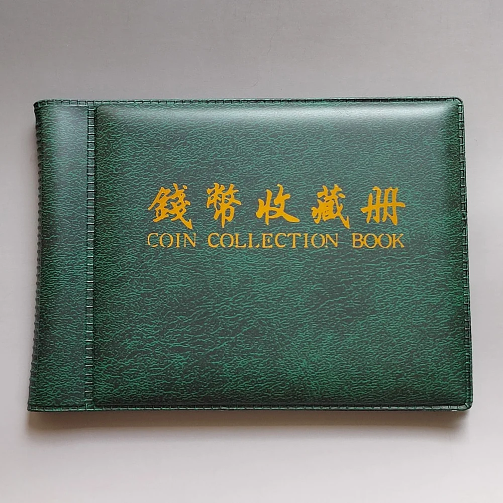 Book Coin Album Holder Money Pockets 35*40mm Folders Openings Collection Storage Collecting Hot New Lightweight