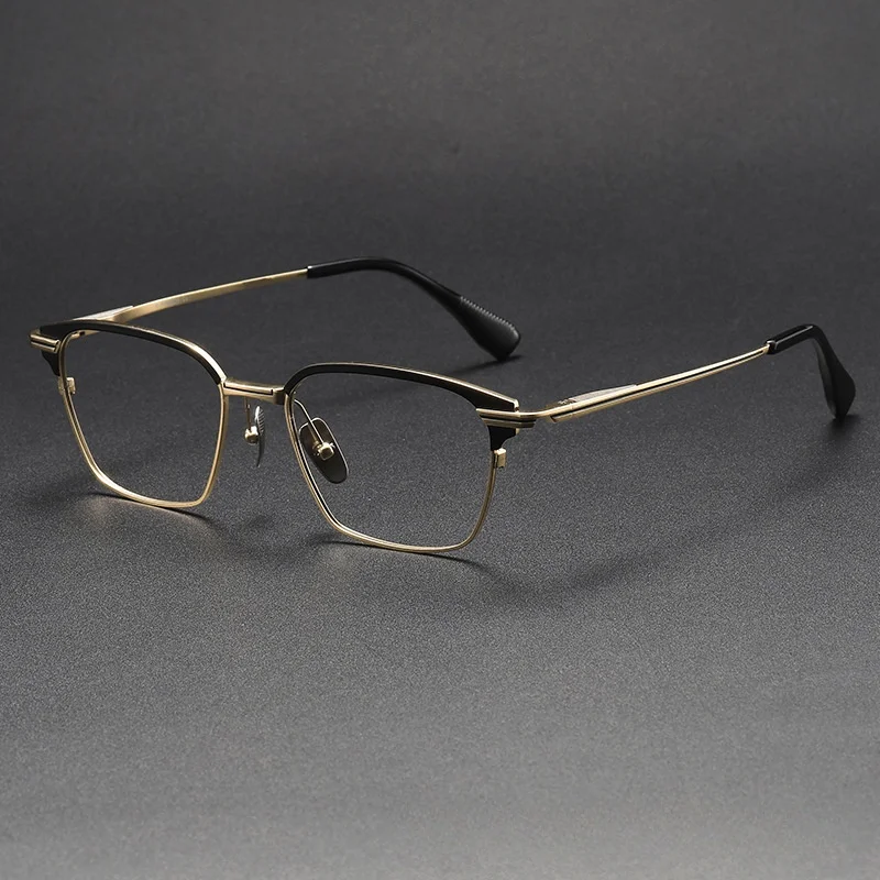 New in Metal Eyeglass Frame Leading Fashion and High Quality Men's and Women's Anti Blue Light Glasses Prescription Glasses