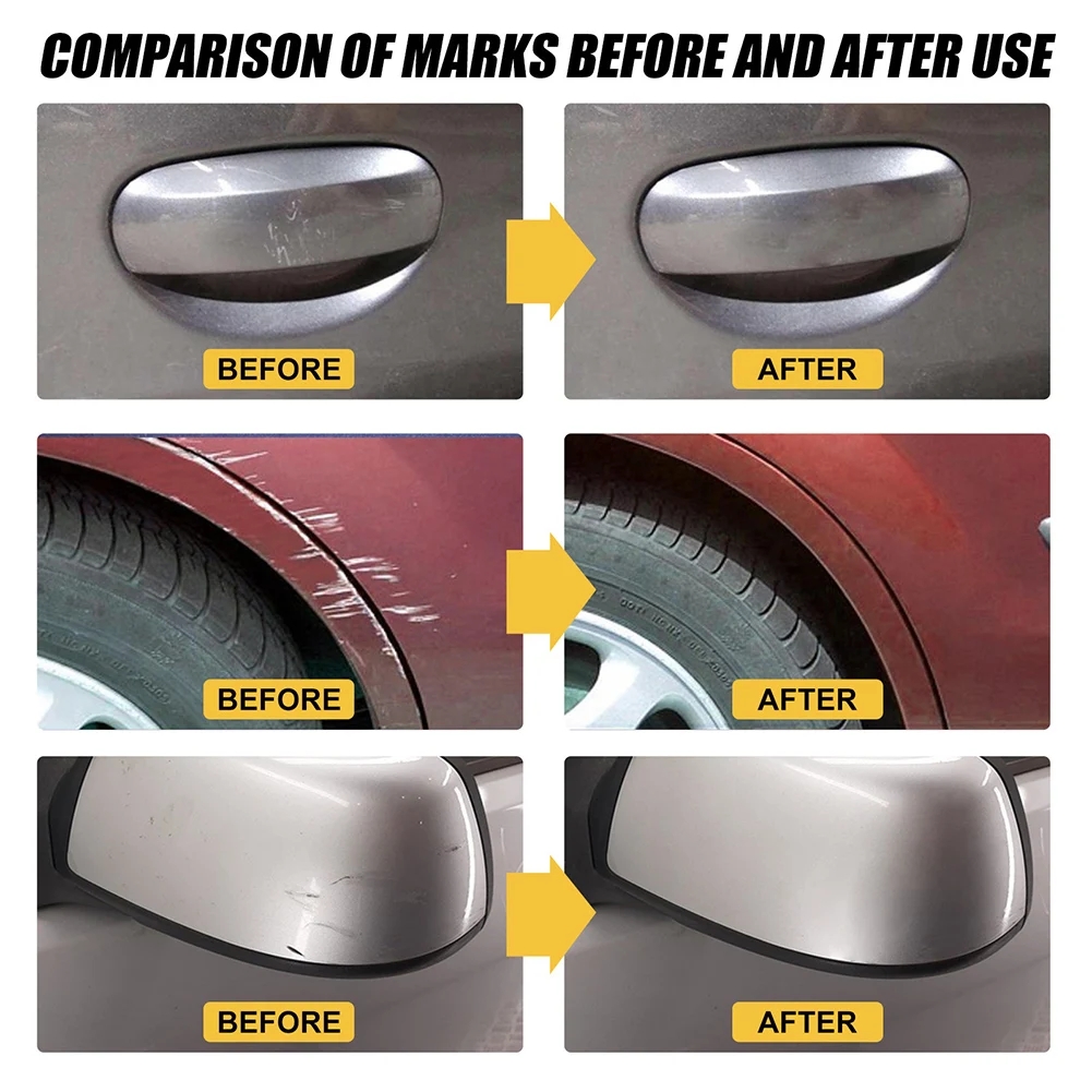 Car Scratch Repair Paste Multipurpose Waterproof Lasting Car Polishing Compound Scratch Remover With Sponge For Car Care Product