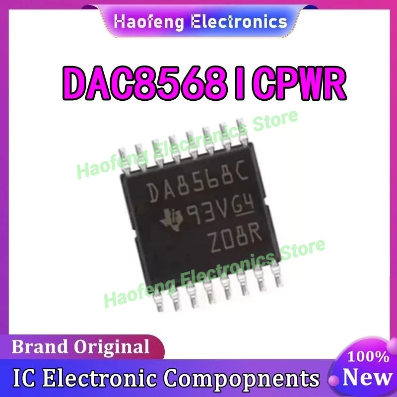 

DAC8568ICPWR DAC8568ICPW DAC8568 DA8568C TSSOP16 100% New Original in stock