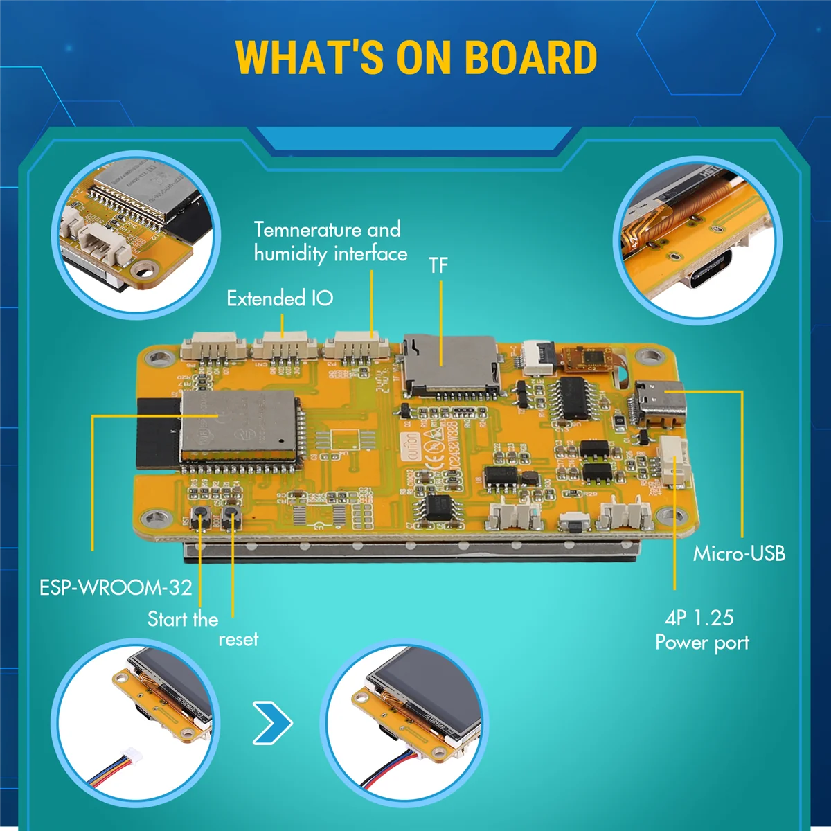

M85K Новый емкостный сенсорный модуль IPS ESP32 Макетная плата 2,8-дюймовый экран Wi-Fi Bluetooth Smart LCD Дисплей 240x320 LVGL Mod