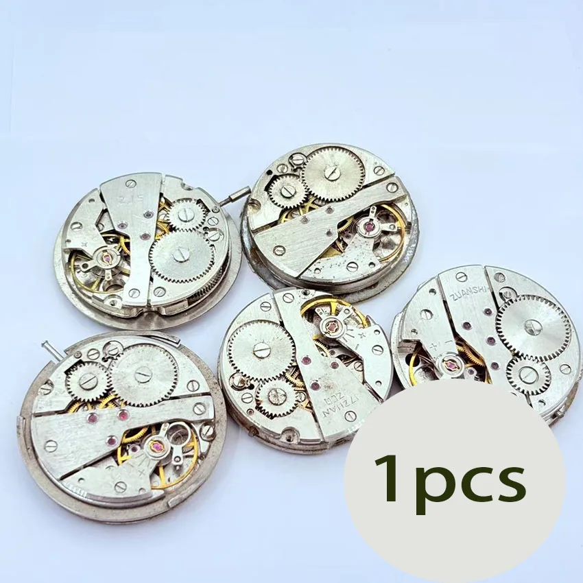 1pcs Watch Movement Accessories Diy Handmade Broken Movement Training Disassembly and Repair Old Movement No Motion image 5