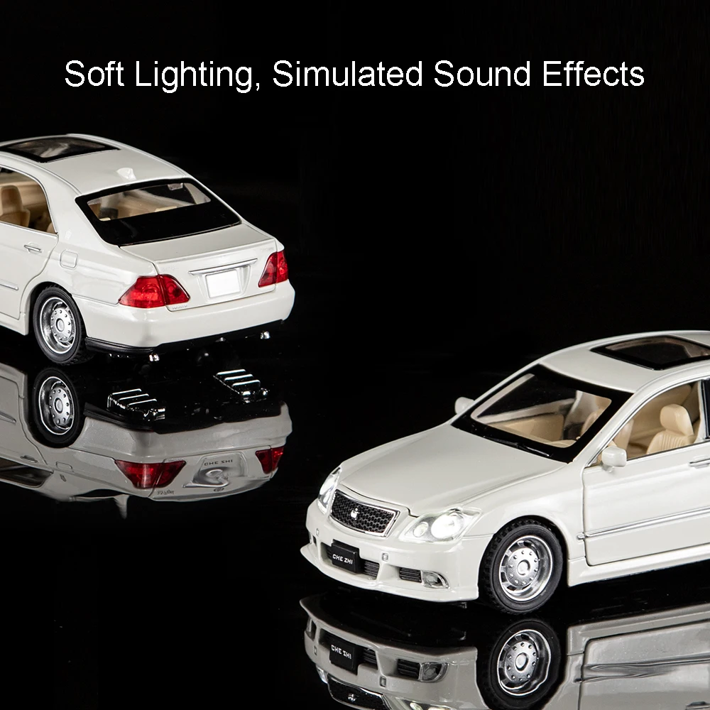 รถของเล่นจำลองรุ่น AE86 สเกล 1:32 ผลิตจากโลหะผสม แบบดึงหลัง มีเสียง มีไฟ ประตูเปิดได้ ภายในเหมือนจริง เหมาะสำหรับเป็นของขวัญสำหรับเด็ก