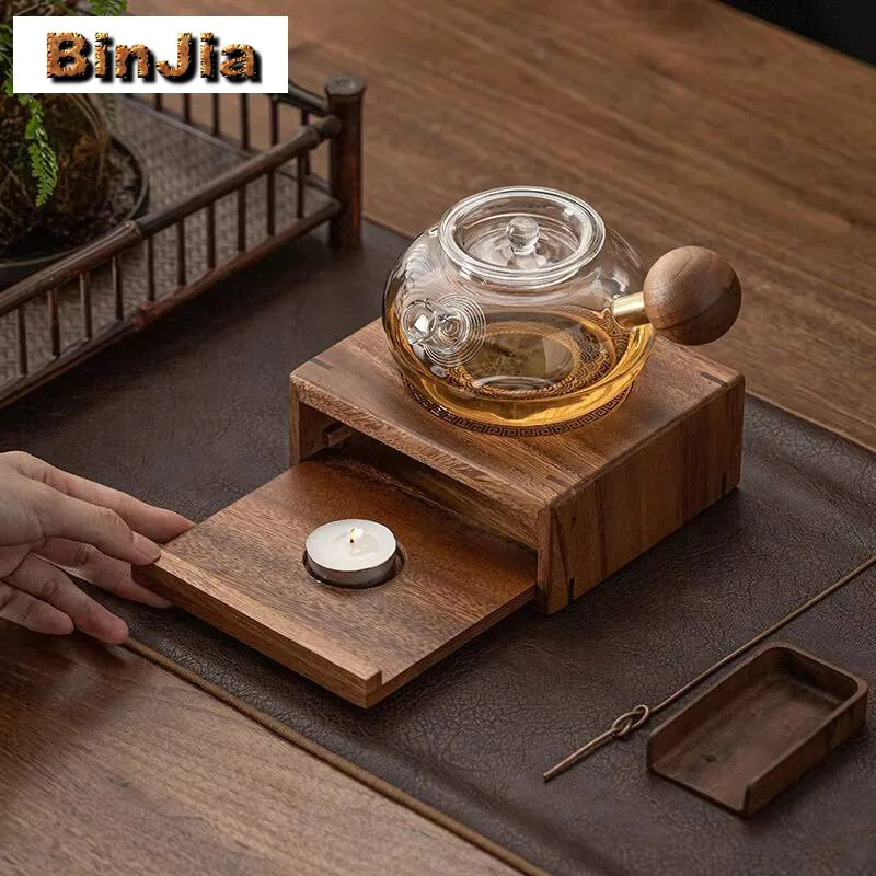 

Черный орех, свеча, подогреватель для чайника, древний цоколь лампы, кувшин, чайная плита, подставка для чайника, аксессуары, украшения, ремесло