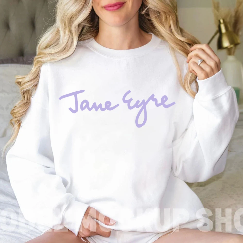 Jane Eyre Gift Sweatshirt's Charlotte Bronte Gift Women's Clothing Bronte Bookish Book Lover Women Clothes Literary Sweatshirt's