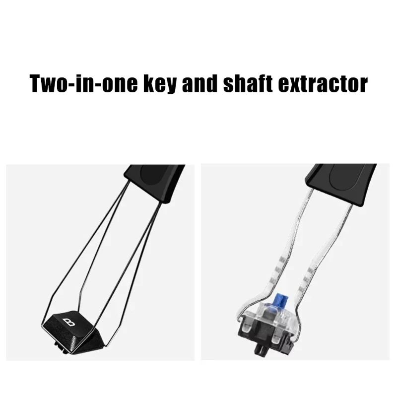  Double Purpose Keycap Puller Multifunction Keyboard Switches Puller Lightweight