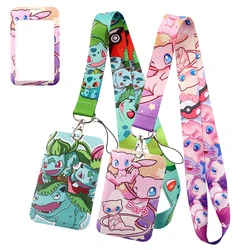 Cute Monster Credential Holder Neck Strap Lanyard Cell Phone Strap ID Badge Holder Anime Key Chain Key rings Accessories Gifts
