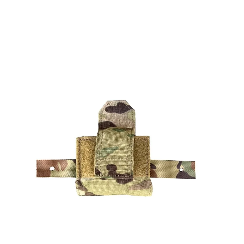 TR6503 Helmet Adhesive Pack Battery Storage Bag 500D MC Original Fabric