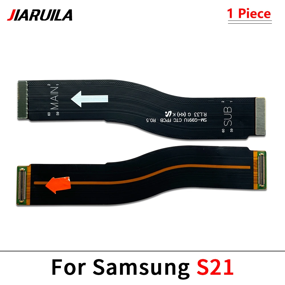 USB Charger Dock Connector Charging Port Microphone Main WIFI LCD Flex Replacement For Samsung S21 G991B / G991N fast charging