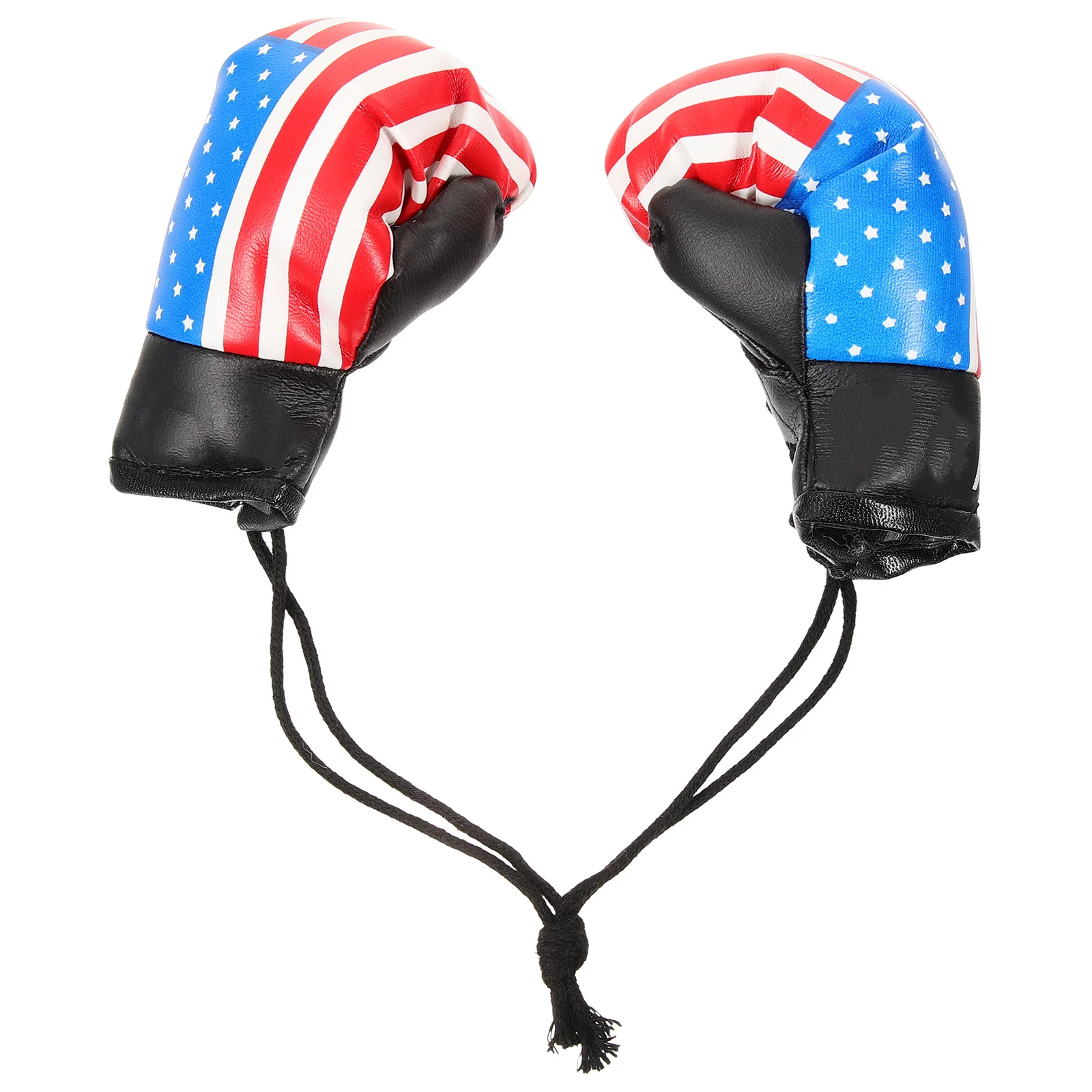 1 Paar zarte Boxhandschuhe mit Anhänger, handgefertigt, stilvolles Geschenk für Boxliebhaber, Weihnachtsbaum-Hängedekorationen