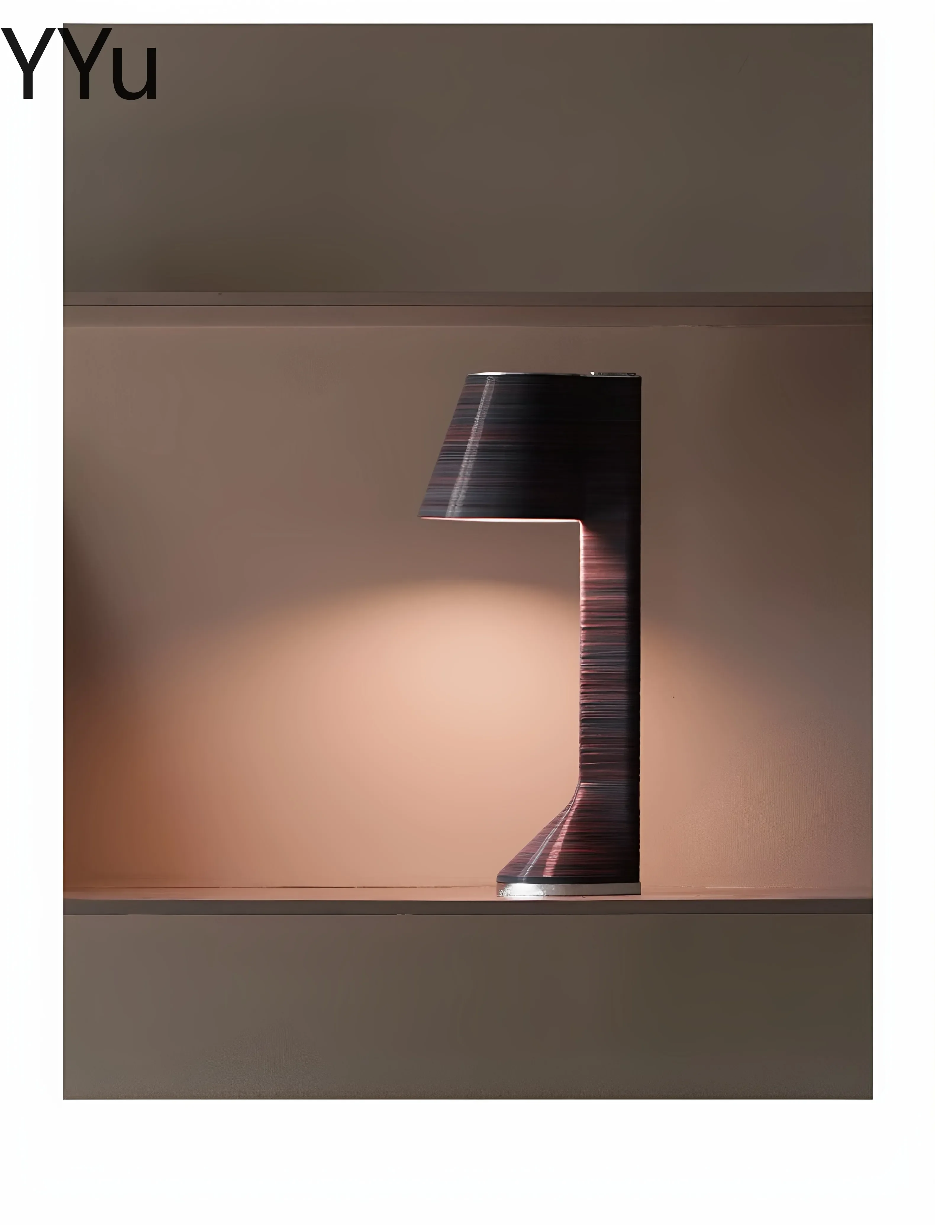 Ambient light Portable, minimalist design, dimmable and rechargeable 3D printing