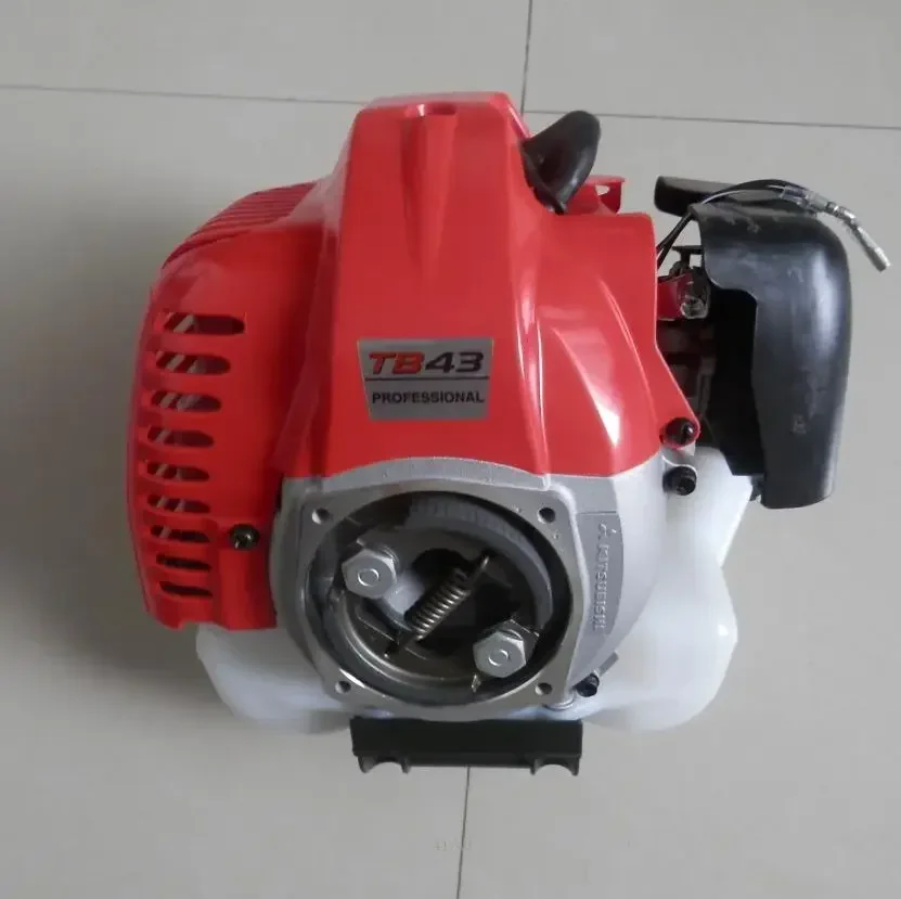 TB43 TU43 GASOLINE ENGINE  42.7CC 2T PETROL MOTOR  BACKPACK AUGER BLOWER BRUSHCUTTER CLIPPER TRIMMER SPRAYER FINISHED UNIT