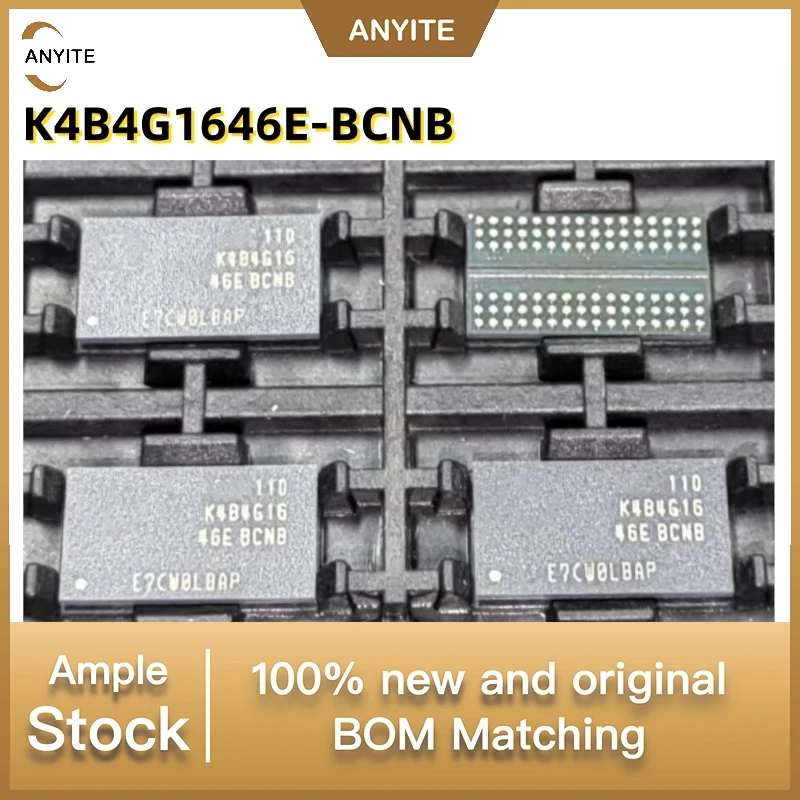 New 10Pcs/LOT  K4B4G1646E-BCNB   K4B4G1646E-BYMA   K4B4G1646E  256  16  DDR3  BGA-96