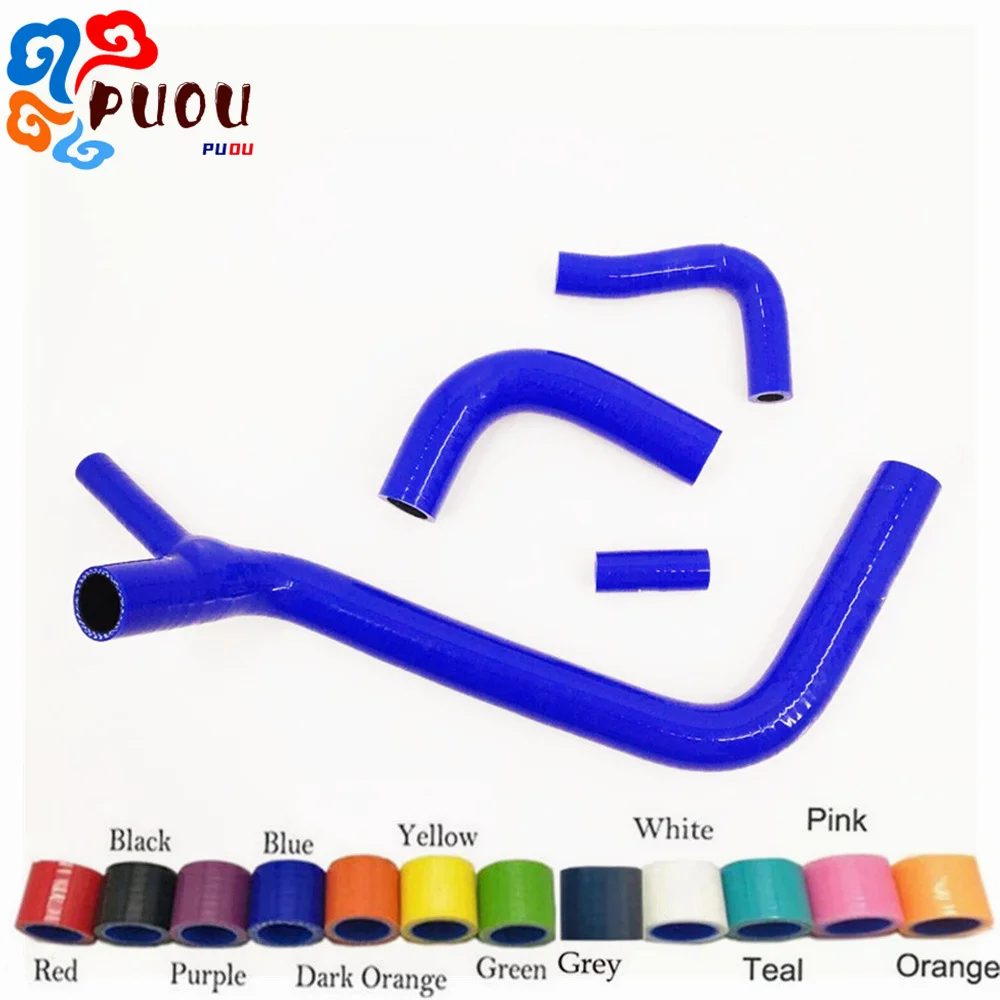 For 1958-1960 Austin Healey Sprite 0.9L Silicone Tube Radiator Coolant Hoses Kit