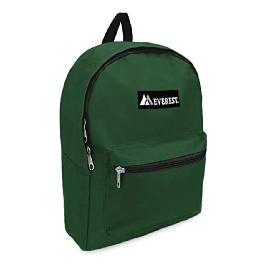 

Luggage Basic Backpack, Dark Green, Medium