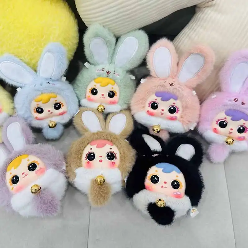 

Samuel Mini привлекает богатство кролик слепая коробка серия несколько стилей мягкие удобные подвески в виде куклы с животными загадочная коробка забавный подарок