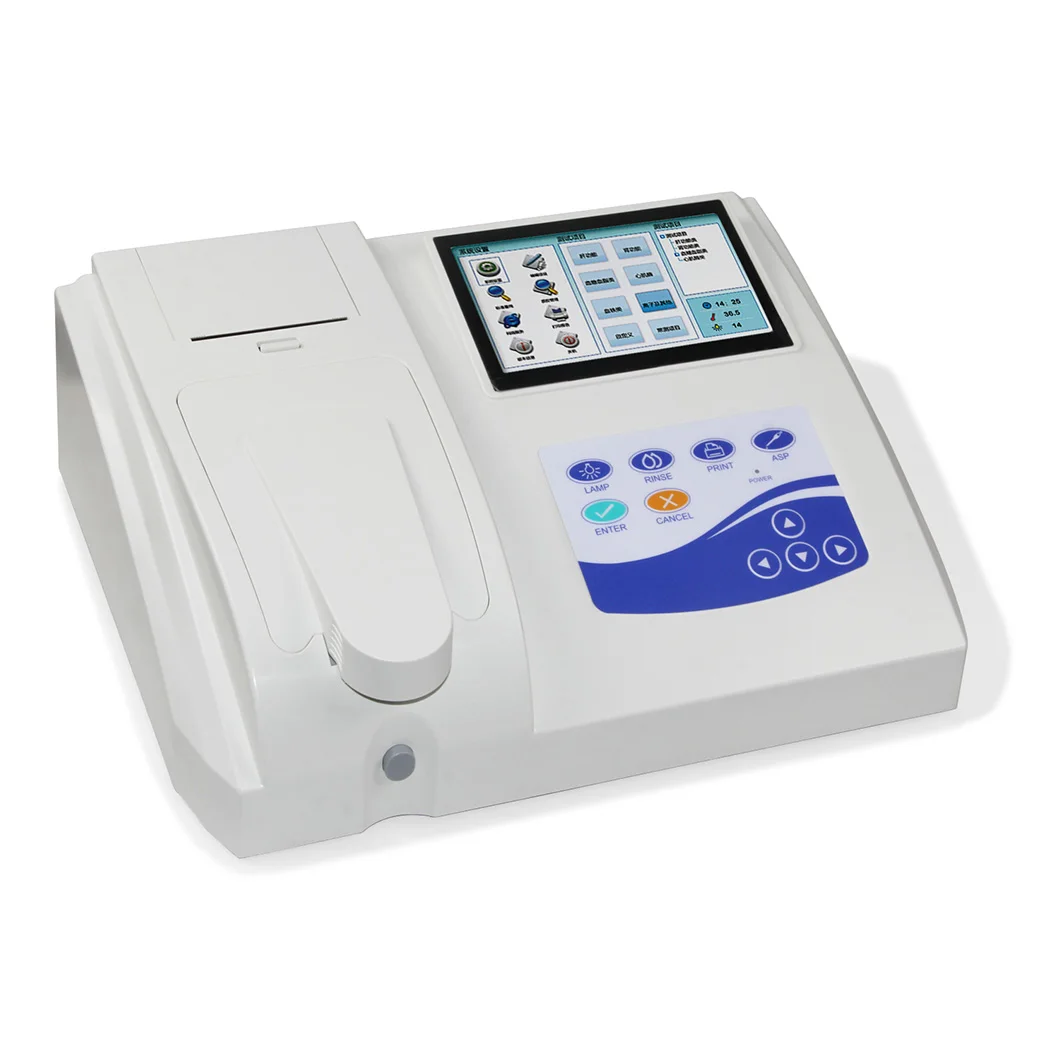 

Clinical Portable 7 Inch Color LCD Touch Screen Semi-auto Biochemistry Analyzer