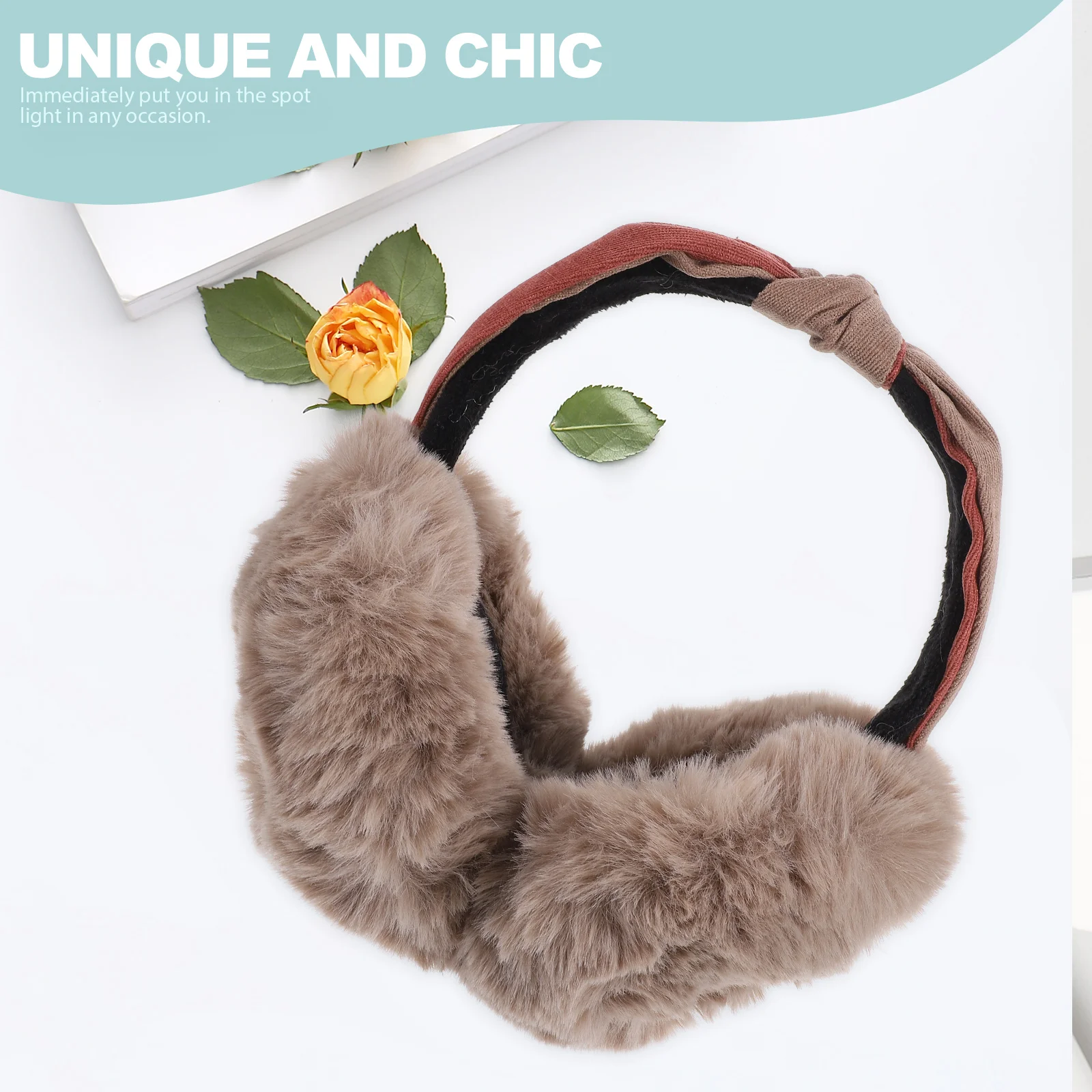 غطاء للأذنين يغطي للطقس البارد لطيف طوي الشتاء النساء آذان الطفل غطاء للأذنين قابل للتعديل لينة الدافئة Coverwinter لينة النوم